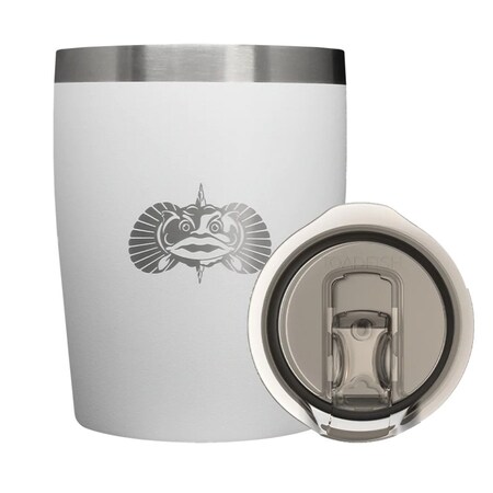 Toadfish Non-Tipping 10oz Rocks Tumbler - White 1076